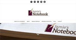 Desktop Screenshot of jamiesnotebook.com